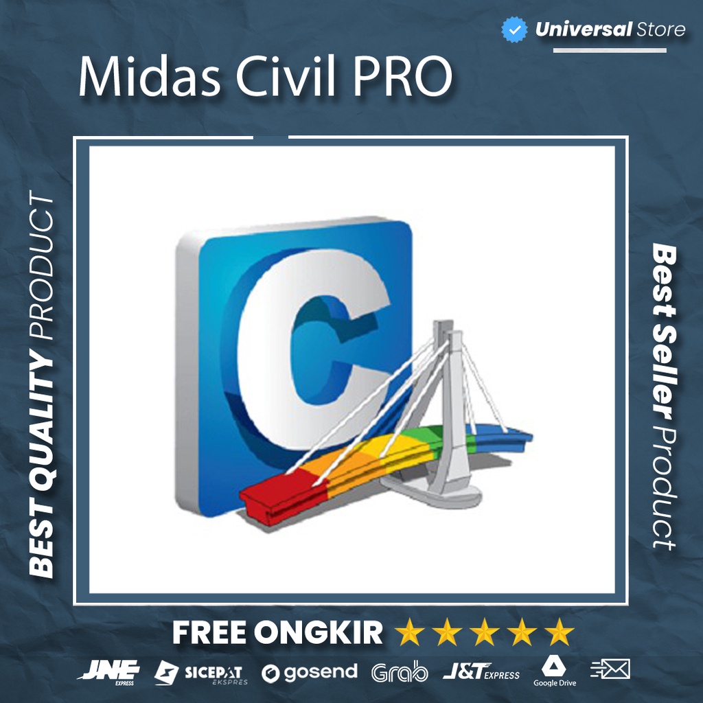 Jual Program Midas Civil Design Desain Premium Full Version Terbaru PRO ...