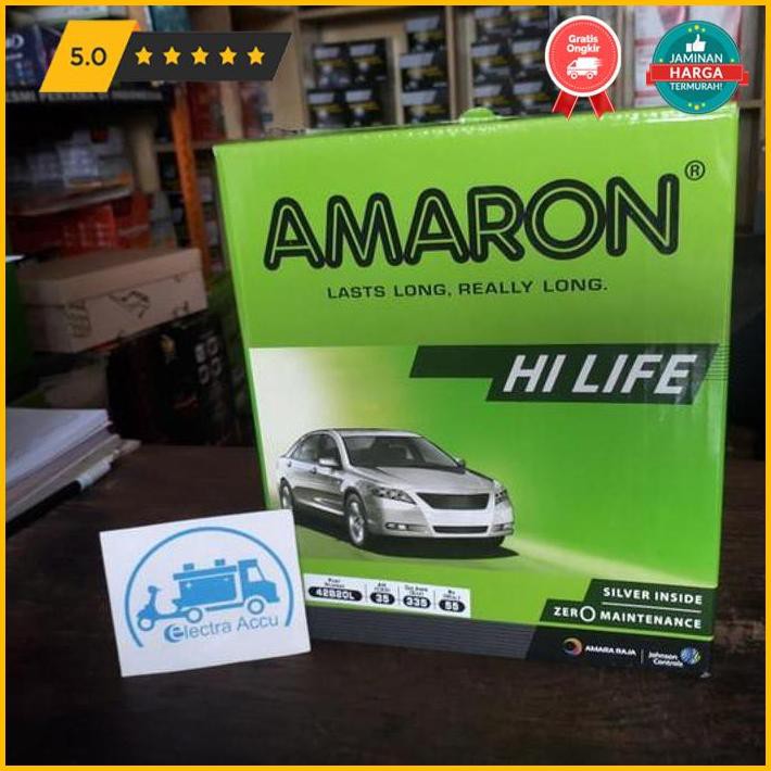 Jual Sparepart Mobil Aki Mobil Honda Jazz Ns40Zl / 42B20L Amaron Aki