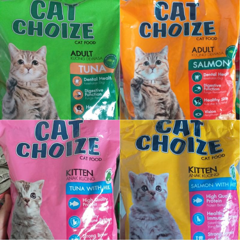 Jual Cat Choize Adult & Kitten freshpack cat dry food makanan kering ...