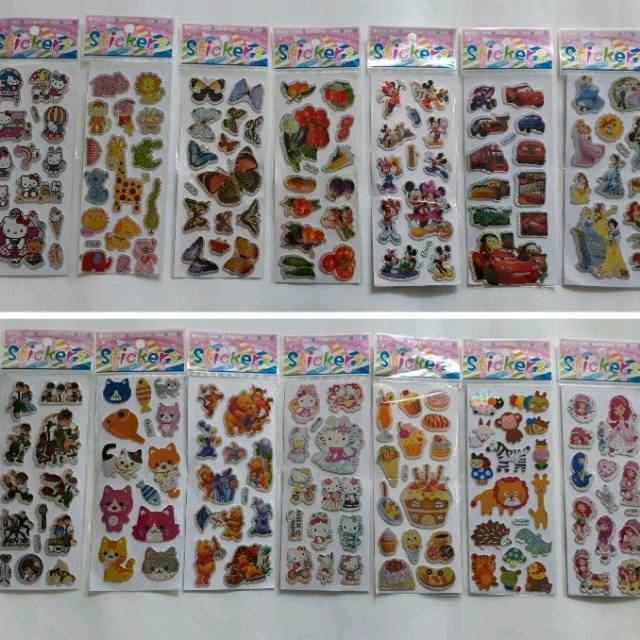 Jual Sticker timbul anak | Shopee Indonesia