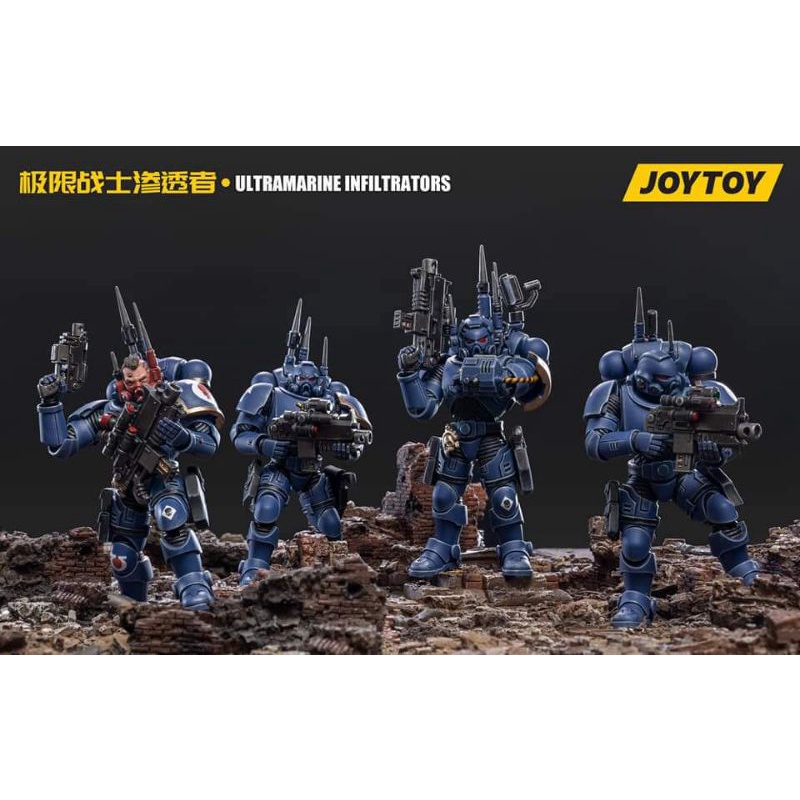 Jual Joytoy Warhammer 1/18 Warhammer 40K Ultramarines Incursors ...