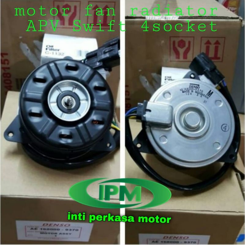 Jual MOTOR FAN RADIATOR APV SWIFT MEGA CARRY DENSO GARANSI | Shopee ...