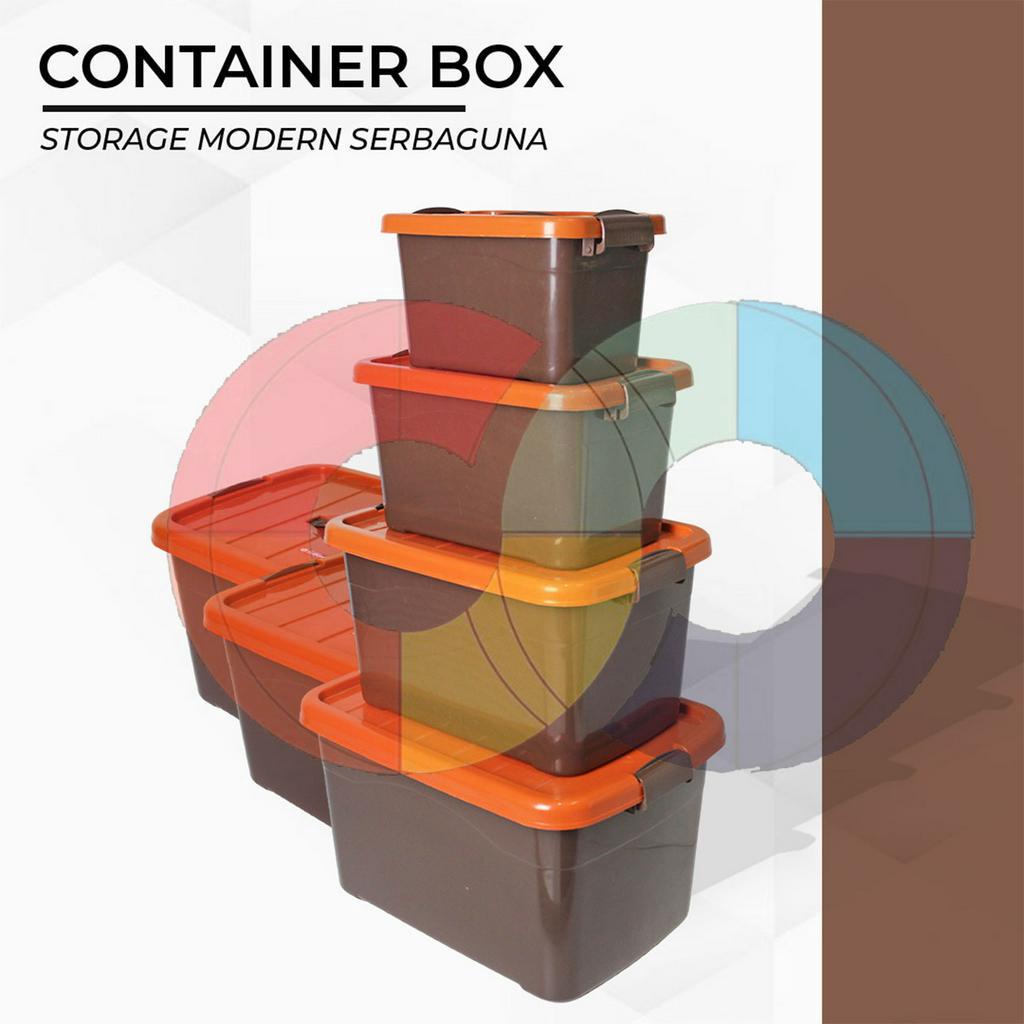 Jual Container Box Plastik Kotak Penyimpanan Barang Liter Murah Serbaguna Shopee Indonesia