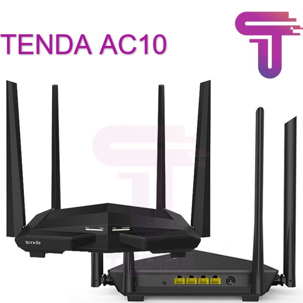 Jual Tenda AC10 Dual-Band AC Wave WiFi Router Gigabit | Shopee Indonesia
