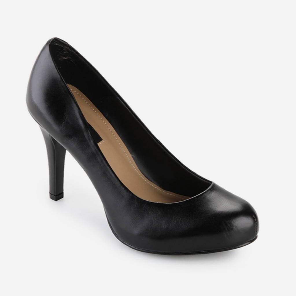 Jual Benitz Stiletto Pointed Pumps Heels Formal Kantor Wanita Cow ...