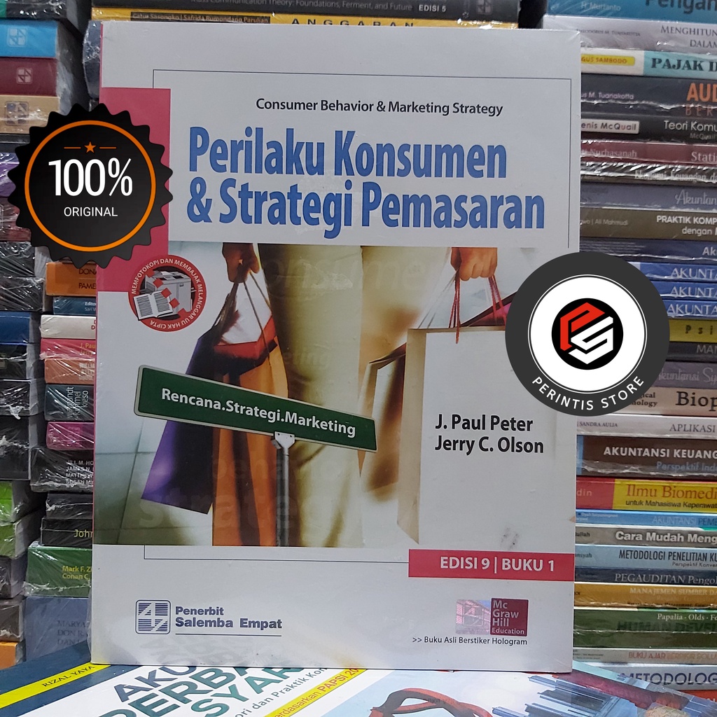 Jual Perilaku Konsumen Dan Strategi Pemasaran Buku Edisi Oleh J Paul Peter Salemba