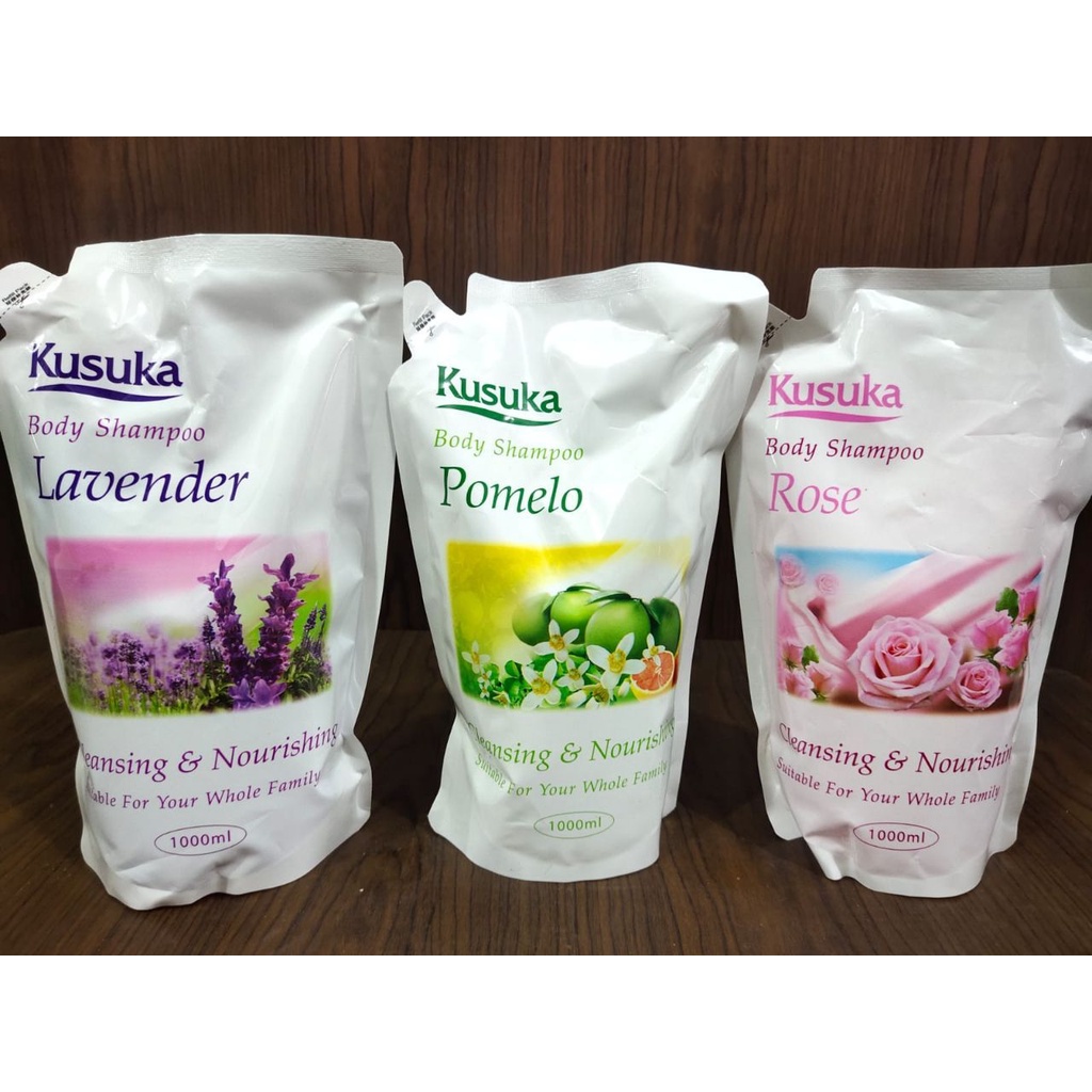 SABUN MANDI KUSUKA REFIL BODY WASH 1000 ML