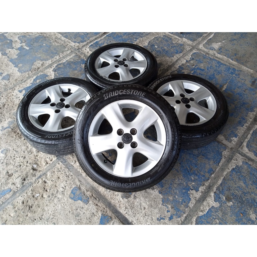 Jual Velg Mobil Bekas Copotan Murah Ori Toyota Yaris Ring 15 Lebar 5,5 ...