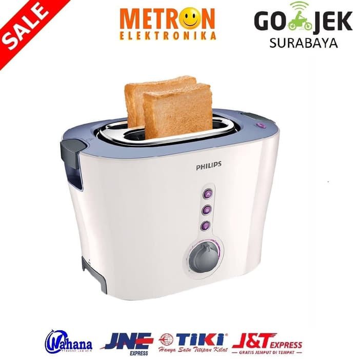 Jual Philips HD 2630 Sandwich Toaster / Panggangan Roti HD2630 | Shopee ...