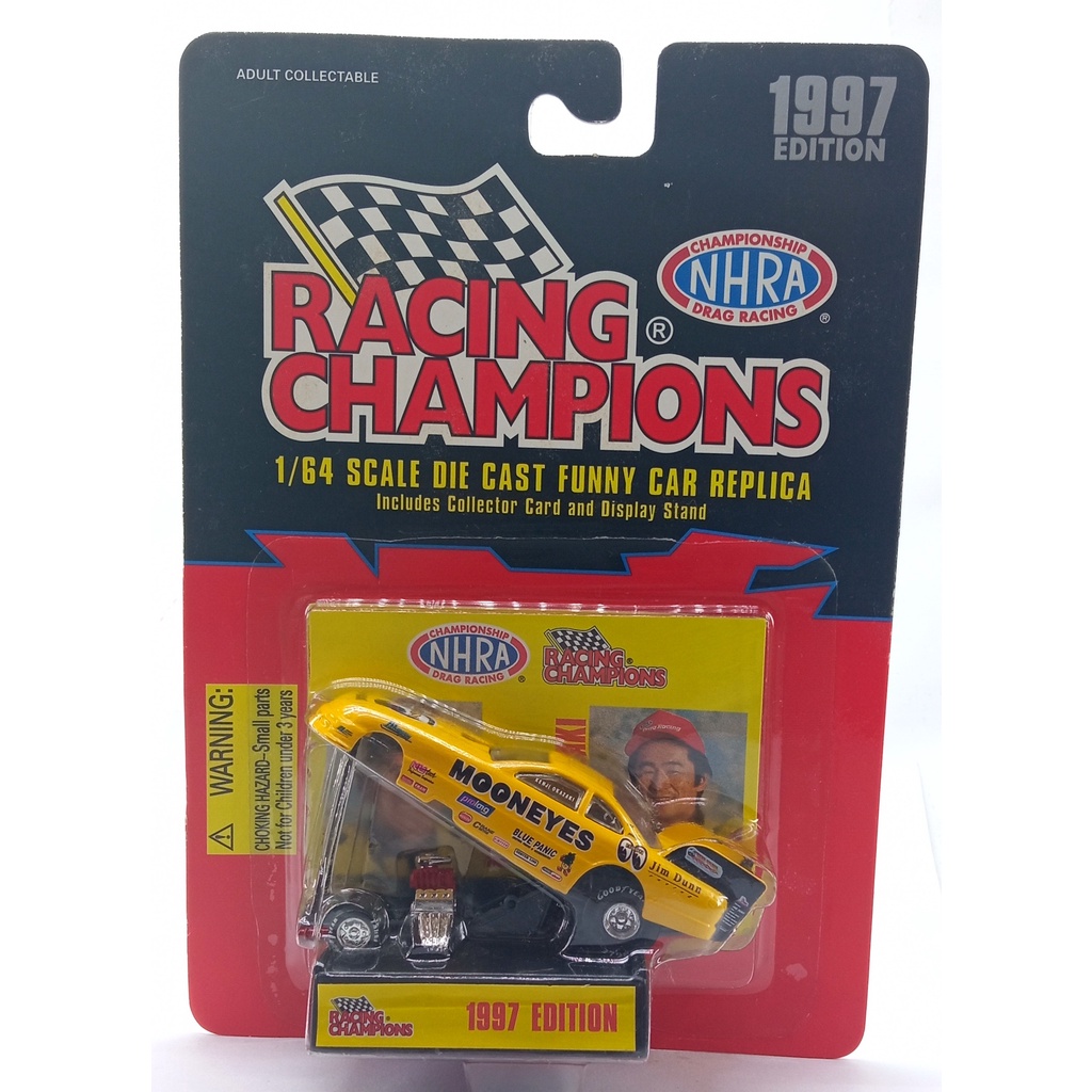 Jual Racing Champions Funny Car Drag Racing Mooneyes Jim Dunn 1997 NHRA ...