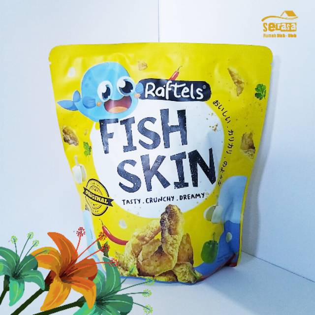 Jual Raftels Fish Skin 75 gr Original | Shopee Indonesia
