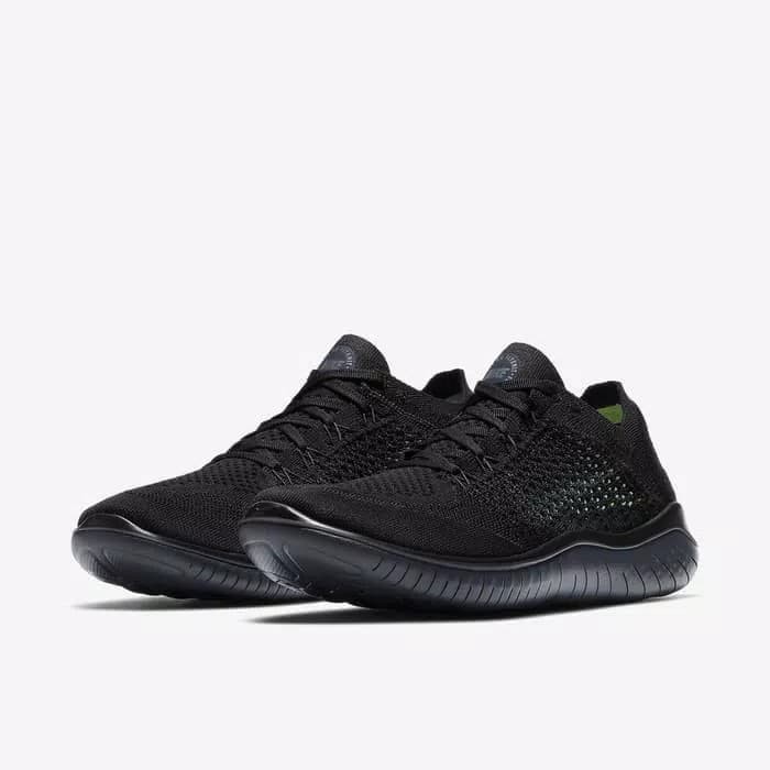 Nike free run 2018 triple outlet black