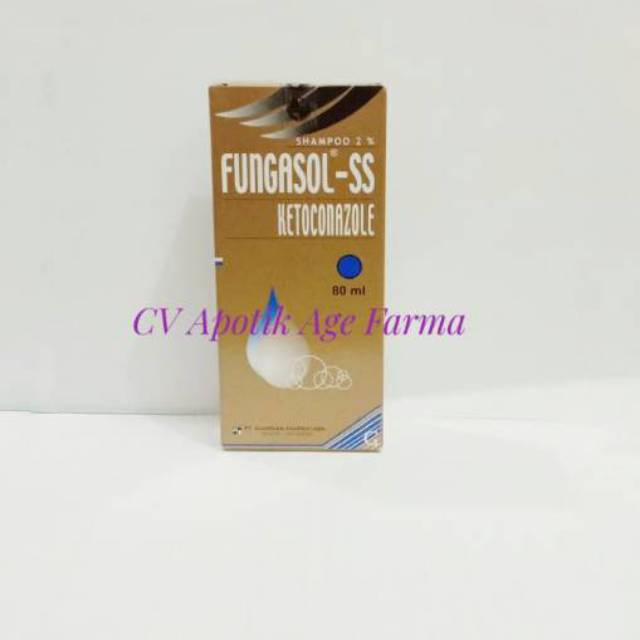 Jual Fungasol Shampoo atau SS atau Scalp Solution 2% 80 ml (Guardian ...