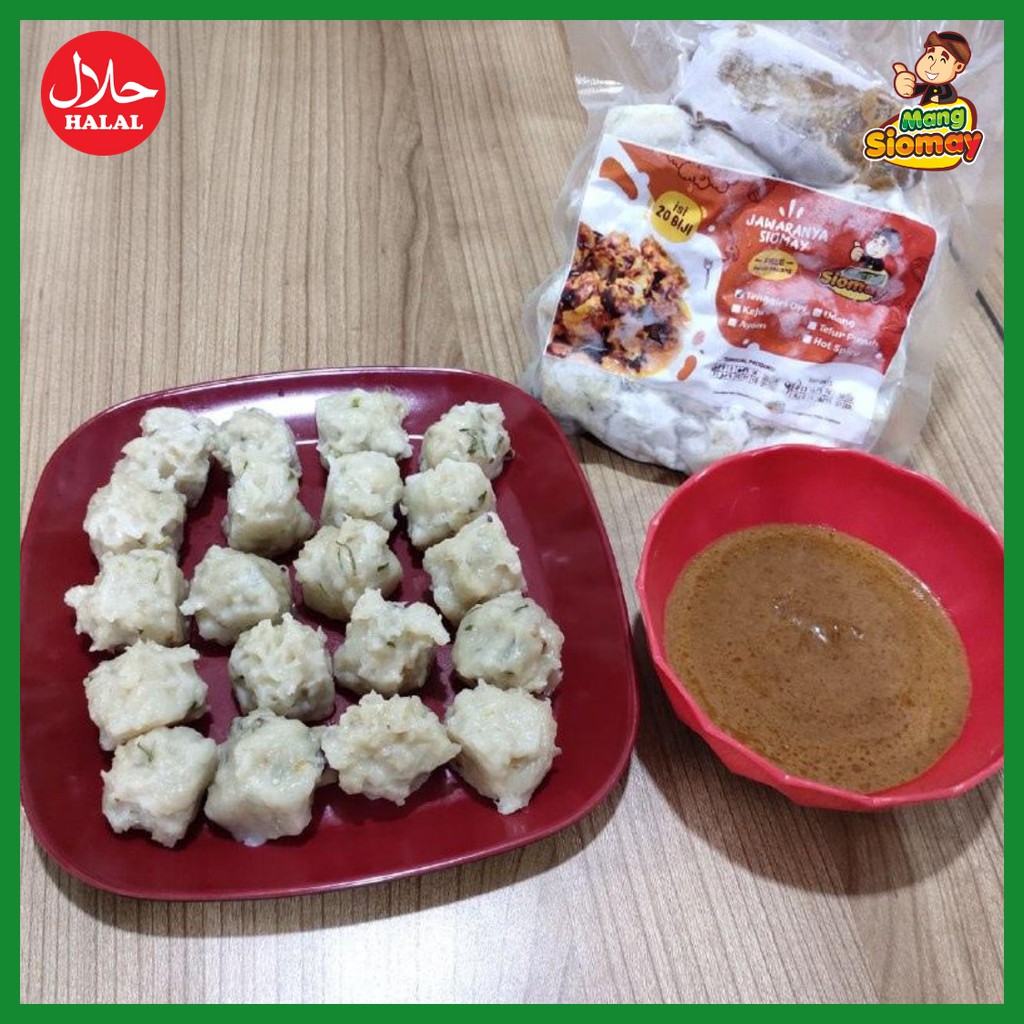 Jual 408 Mangsiomay Siomay Frozen Ikan Beku Somay Frozen Tenggiri No