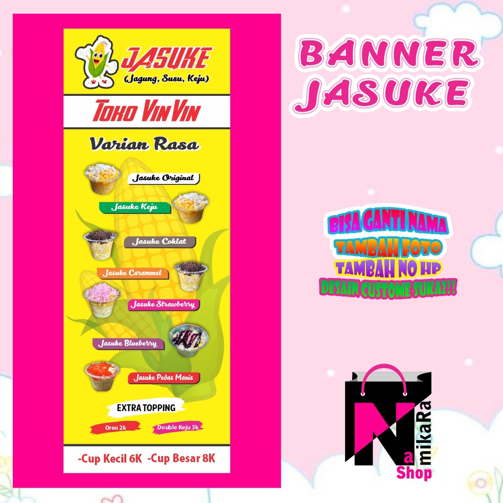 Jual Banner Spanduk Backdrop Jasuke Cetak Spanduk Jasuke Murah Banner