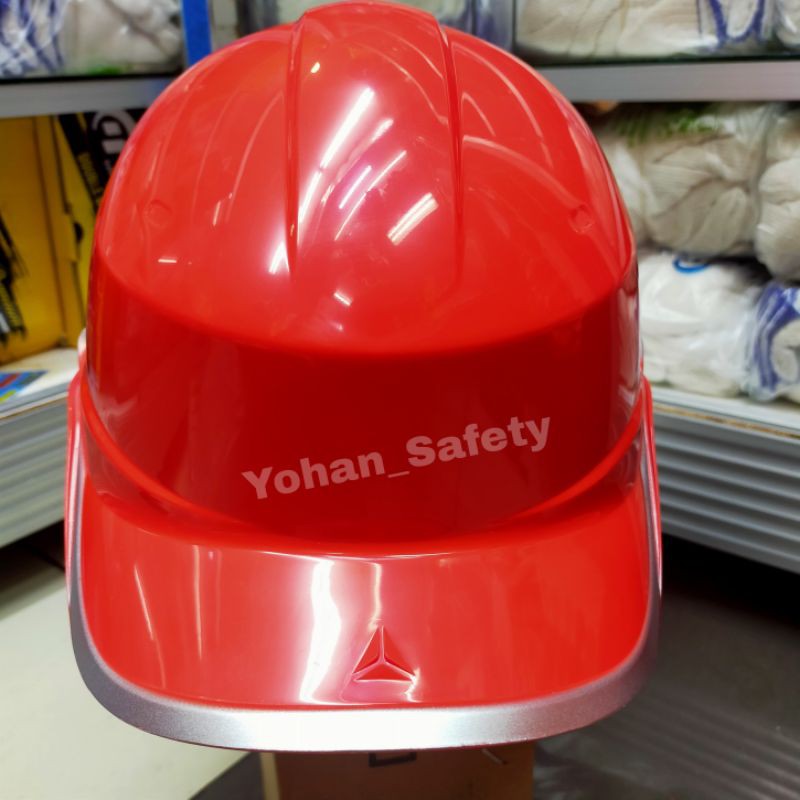 Jual Hlem Proyek Delta Plus venitex / safety helmet merah Shopee
