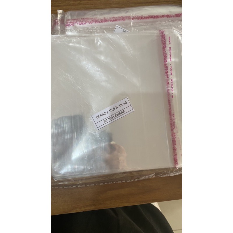 Jual Plastik OPP Roti Manis / Plastik Donat / Plastik Kue 15,5x 13 +3 ...