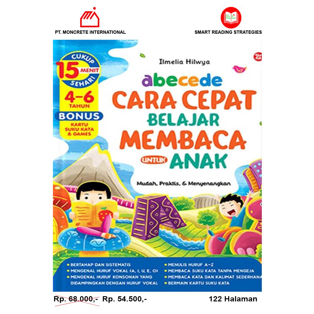 Jual Buku ABECEDE Cara Cepat Belajar Membaca untuk Anak | Shopee Indonesia