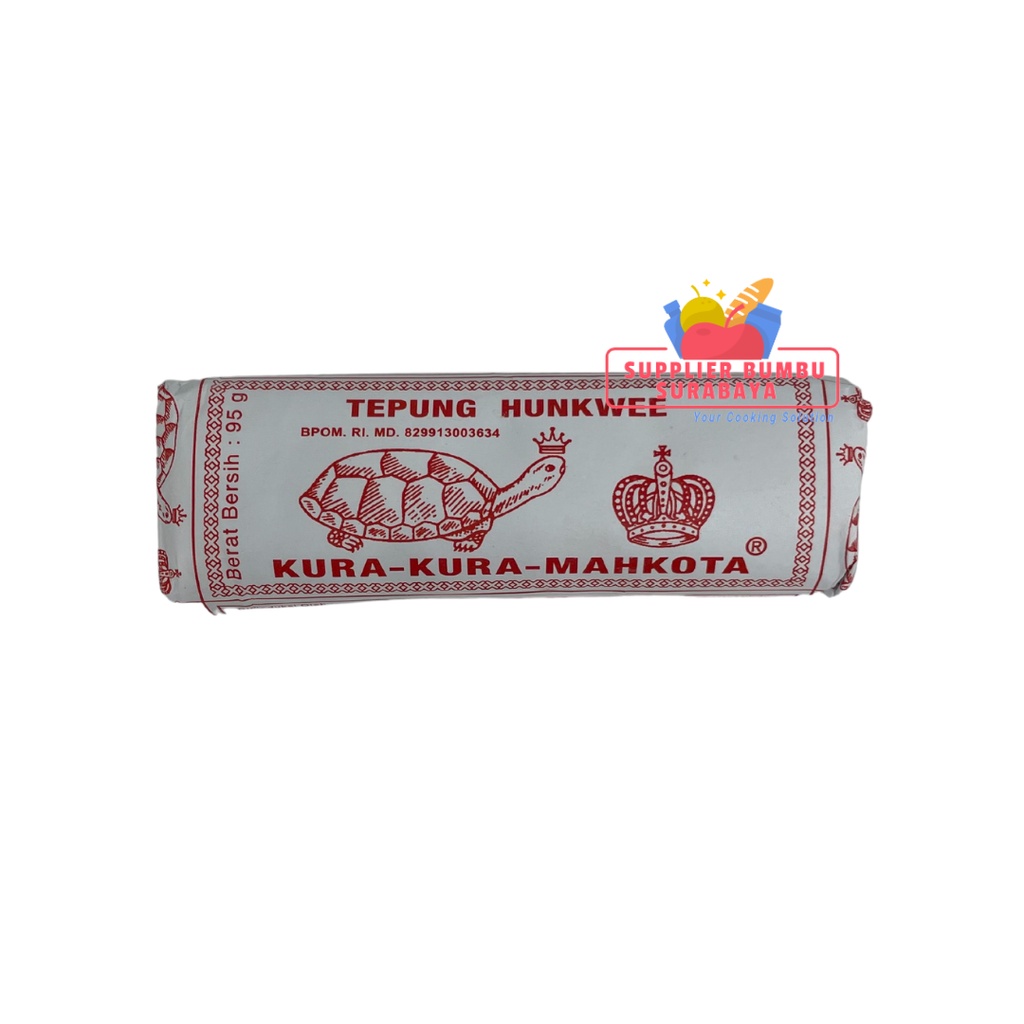 Jual Tepung Hunkwee Hunkwe Hungkwe Hung Kwe Kura Kura Mahkota 95g