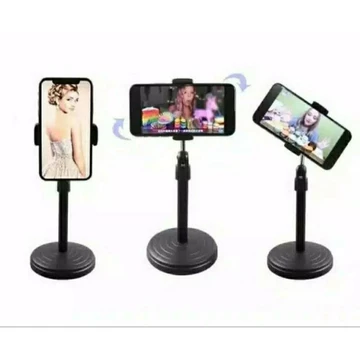 Tempat Tripod Smartphone Adjustable 360 Tongsis Dudukan Phone Holder