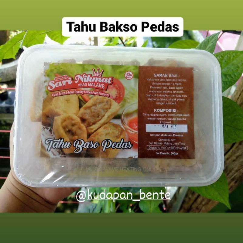 Jual Tahu Bakso Pedas Sari Nikmat Frozen Food Semarang Shopee Indonesia