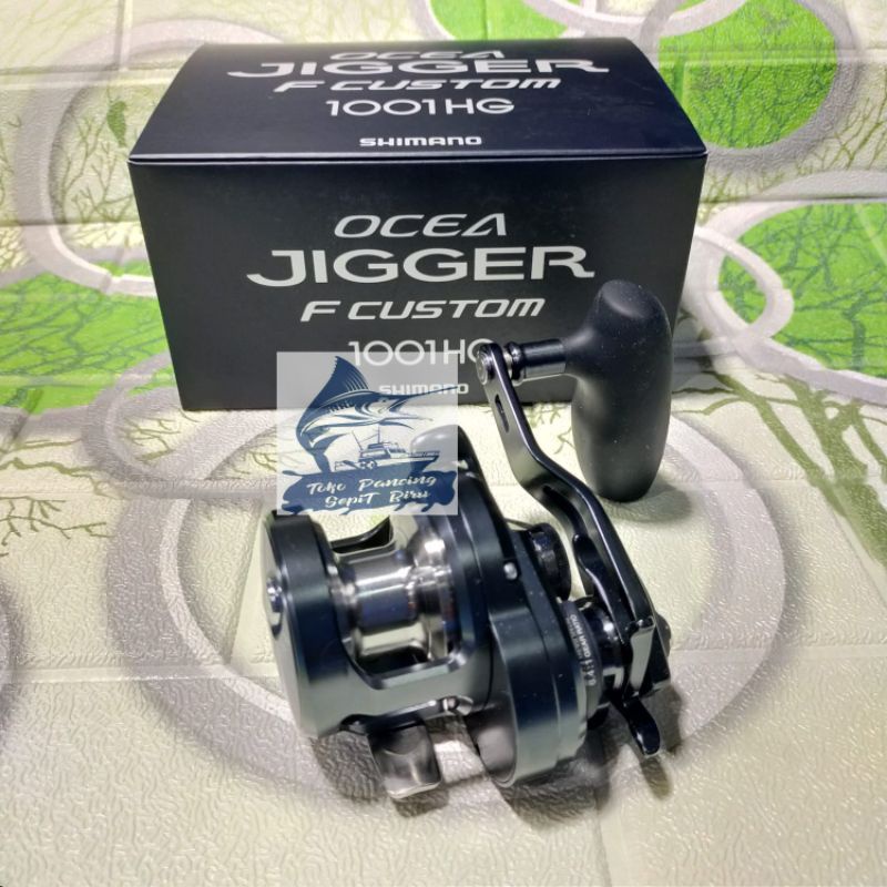 Jual Reel OH SHIMANO OCEA JIGGER F CUSTOM 1001HG HANDLE KIRI