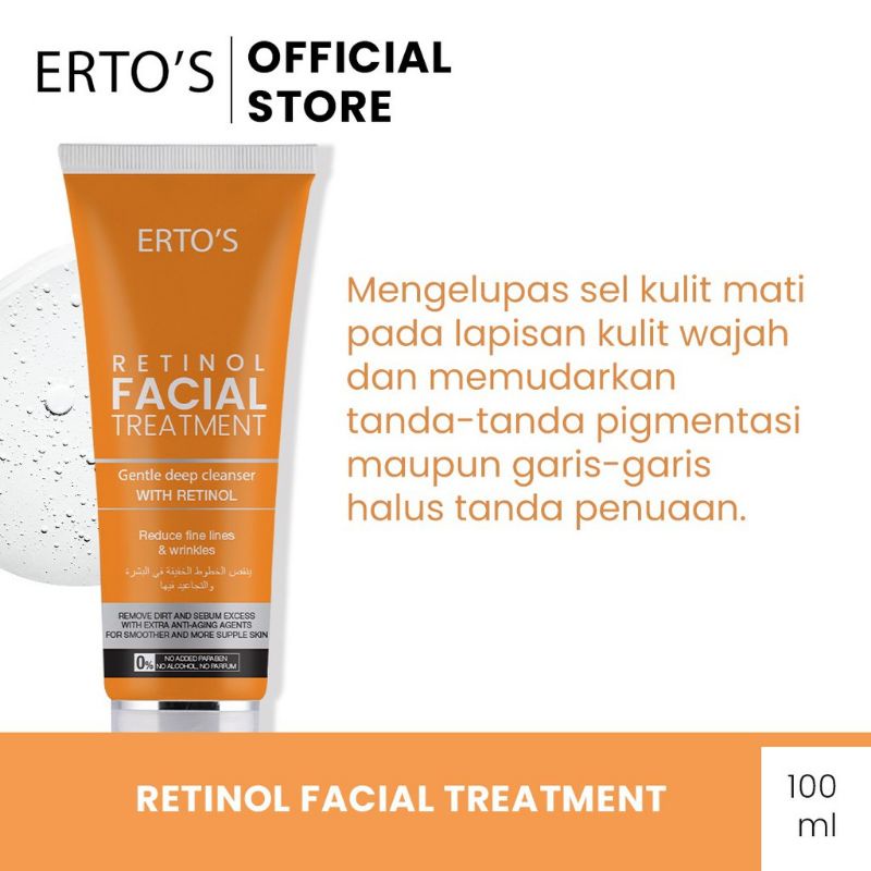 Jual Ertos facial treatment retinol Shopee Indonesia