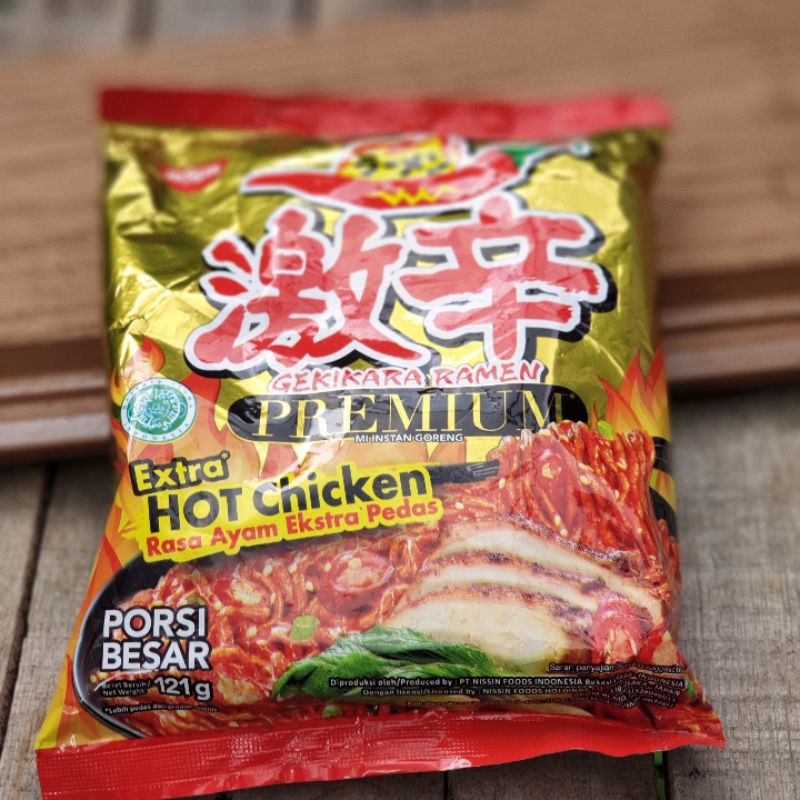 Jual Nissin Gekikara Ramen Premium Extra Hot Chicken Porsi Besar