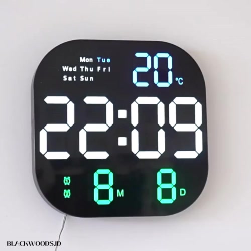 Jual Jam Digital Persegi LED Besar Bisa Timer Cocok Dijadikan Sebagai ...
