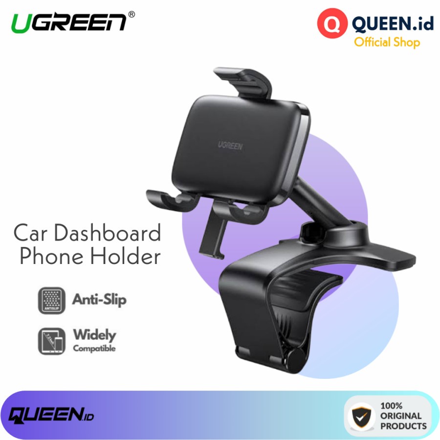 Jual Ugreen Car Mount Holder Phone Stand Holder Mobil Jepit Dashboard ...