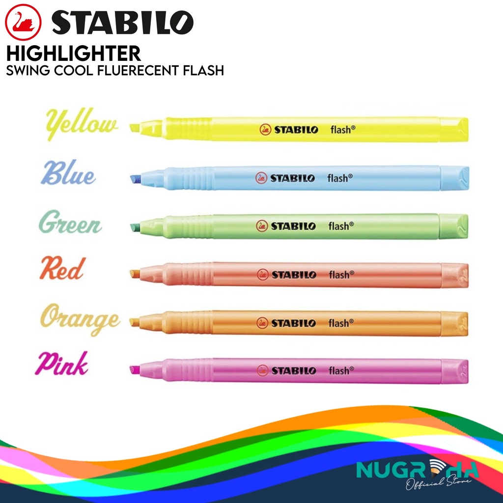 Jual HIGHLIGHTER STABILO BOSS FLASH | Shopee Indonesia