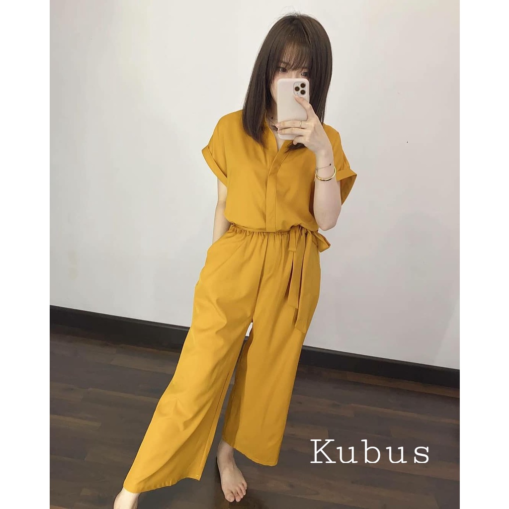 Baju jumpsuit shopee hotsell