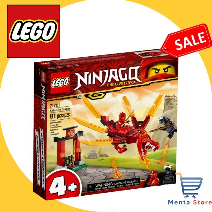 Jual LEGO Ninjago 71701 Kai's Fire Dragon Famous TV Series Toys 2 ...