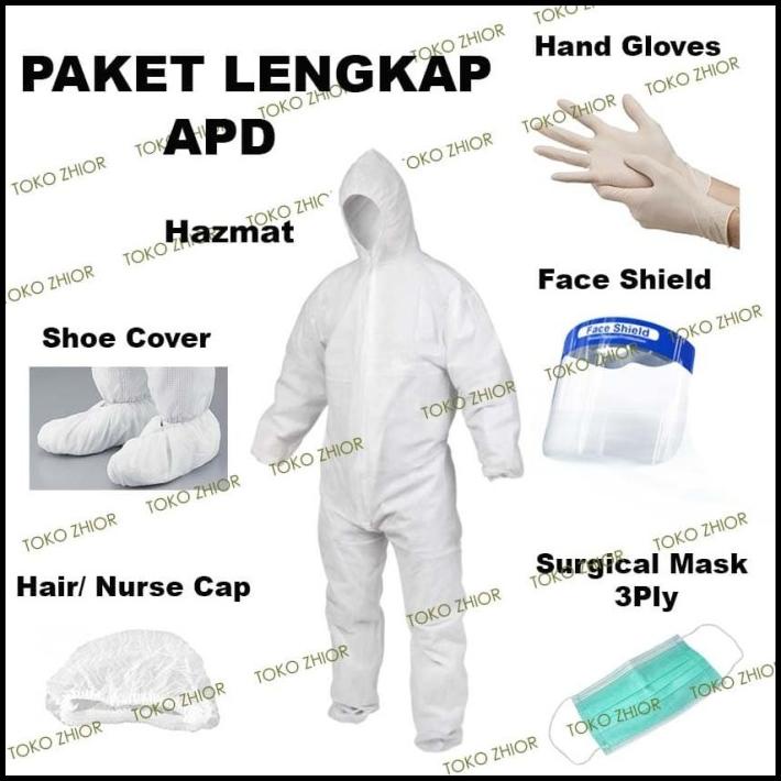 Jual Apd Lengkap Alat Pelindung Diri Full Set Standar Medis Shopee