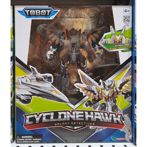 Jual Sale Mainan: Tobot Cyclone Hawk Galaxy Detectives Original Young ...