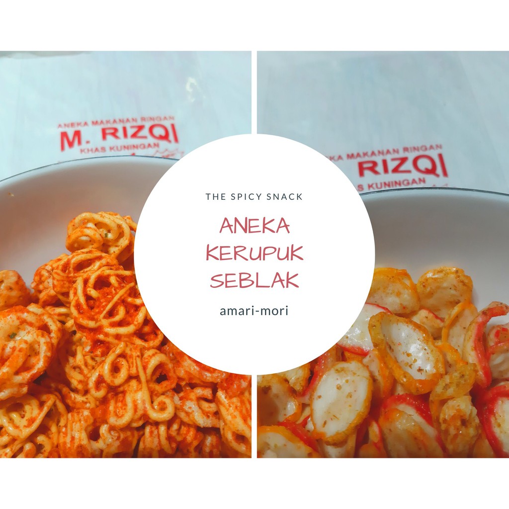 Jual Snack Kerupuk Seblak 200gr Kerupuk Seblak Bantet/ Seblak Mie ...