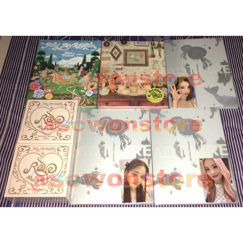 RED Velvet - The Reve Festival 2022 Mini Album [Orgel Version] Mit Photocard & Poster