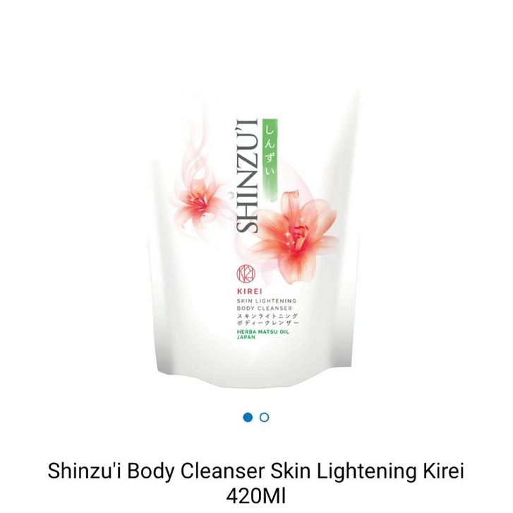 Jual SHINZU'I BODY CLEANSER SKIN LIGHTENING KIREI 450 ML Shopee Indonesia
