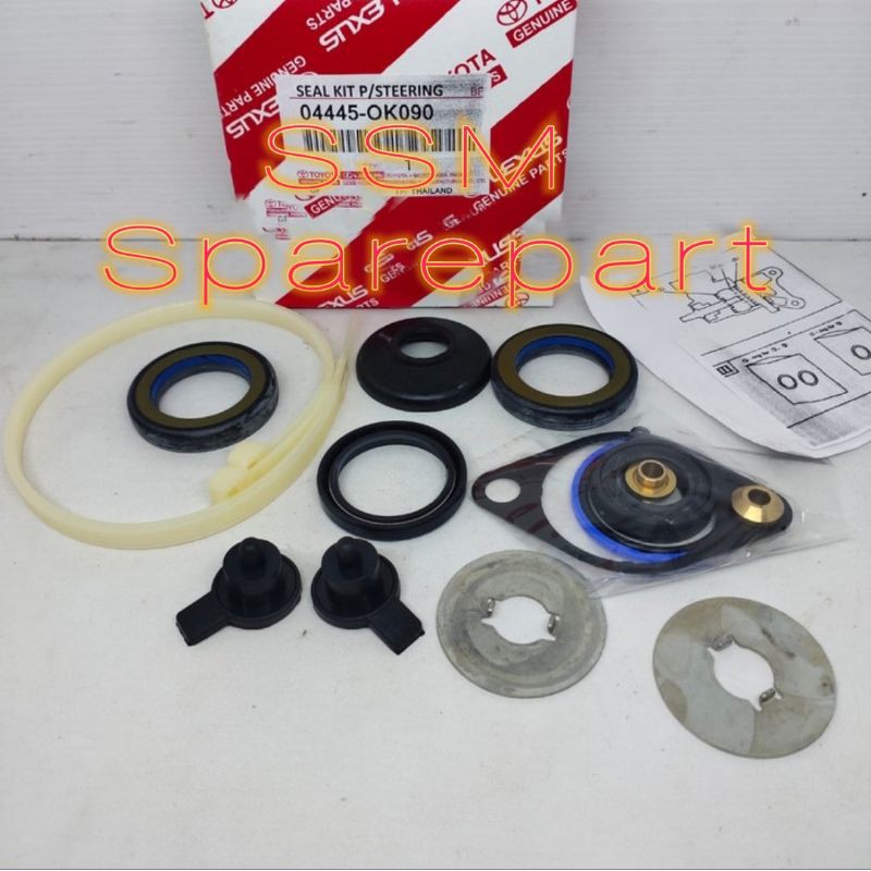 Jual Seal Kit Pompa Power Steering Bawah Toyota Innova Fortuner Diesel ...
