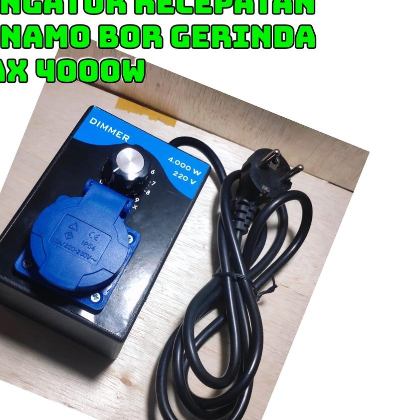 Jual dimmer scr 4000w 4000 watt / pengatur kecepatan dinamo bor gerinda