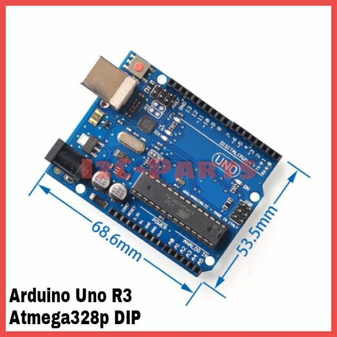 Jual Arduino Uno R3 Atmega328p Dip Compatible Board Atmega 16u2 Clone