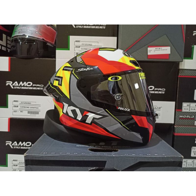 Jual HELM KYT TT COURSE JAUME MASIA PAKET GANTENG Shopee Indonesia
