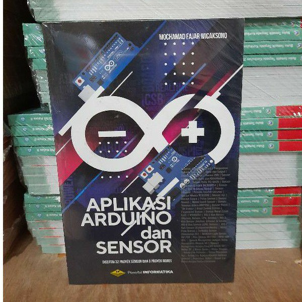 Jual buku aplikasi arduino dan sensor shopee indonesia