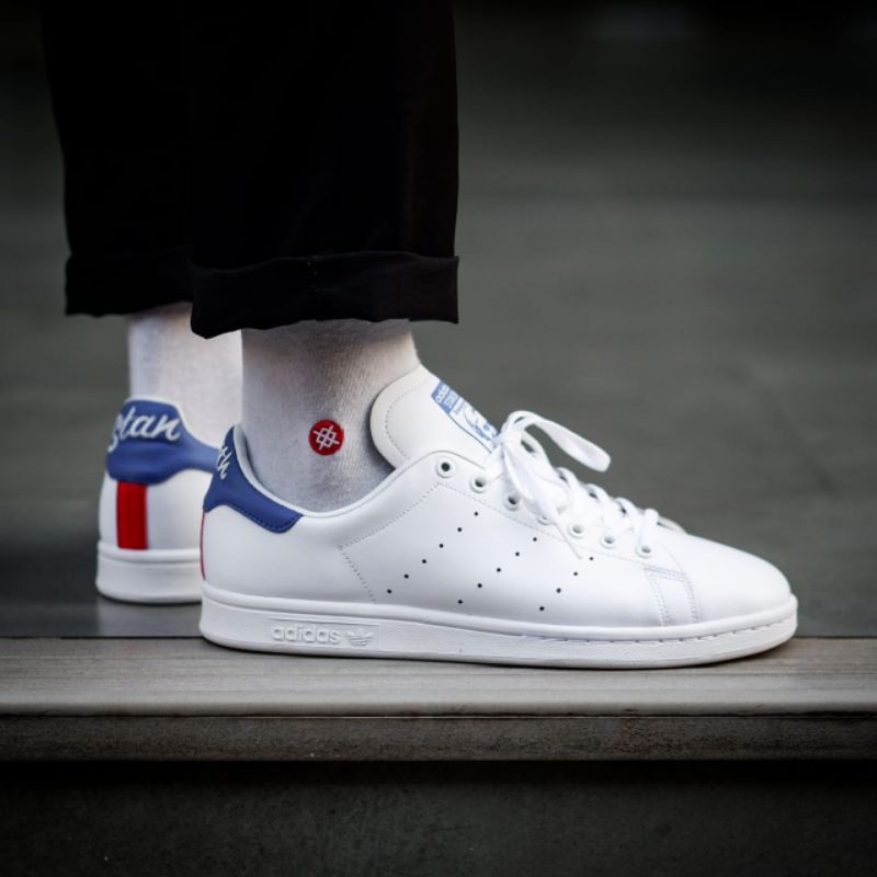 Stan smith shop blue red