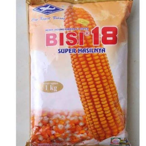 Jual Benih Jagung Hibrida F1 Bisi 18 Cap Kapal Terbang 1Kg | Shopee ...