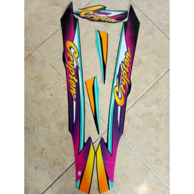 Jual Stiker striping honda crypton | Shopee Indonesia