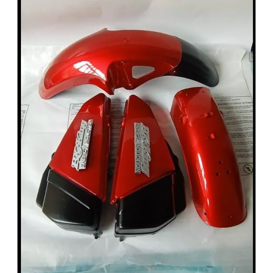 Jual SPAKBOR DEPAN SLEBOR BELAKANG SET BOX AKI RX KING NEW BAHAN TEBAL ...