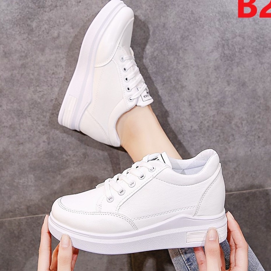 Jual Sepatu Sneakers Wanita Kets Kasual Putih Shopee Indonesia