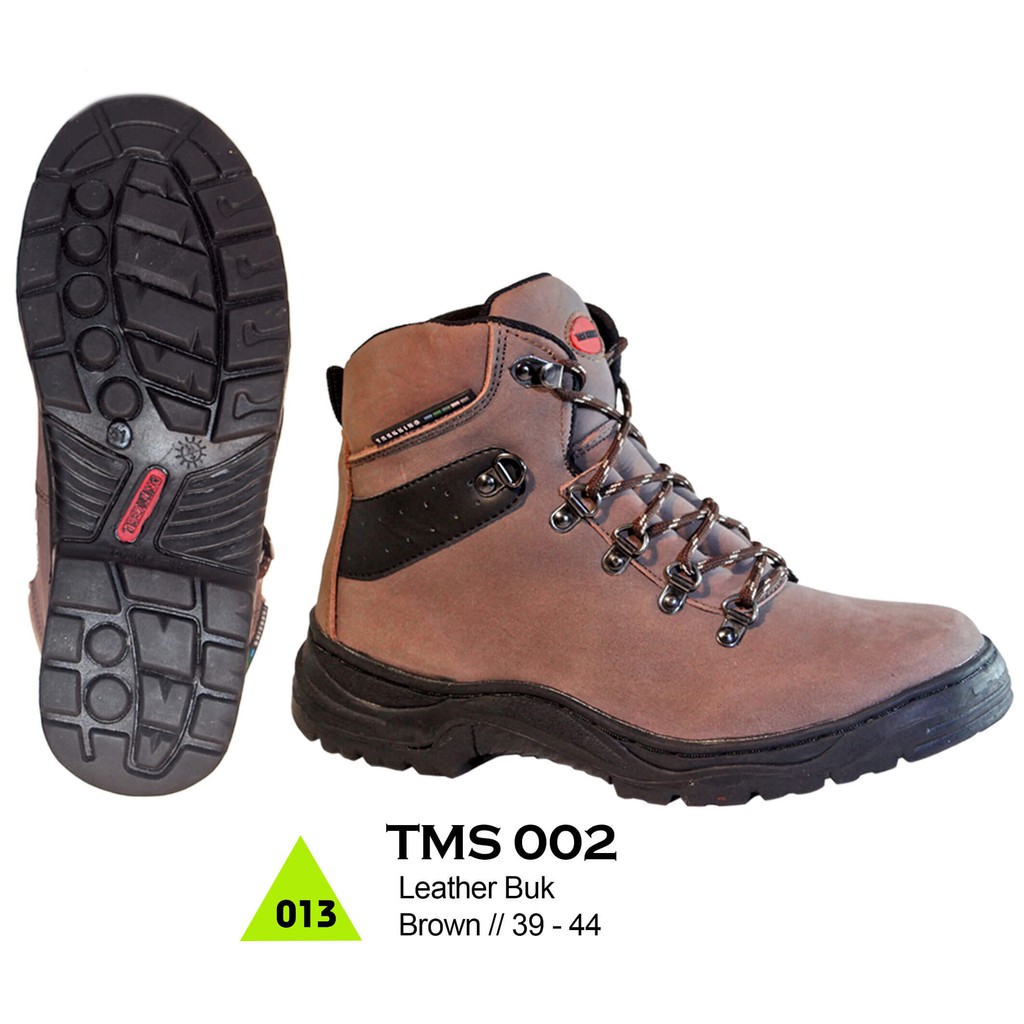 Jual Jual Sepatu Gunung Hiking Boot Adventure Pria Tms Original Shopee Indonesia