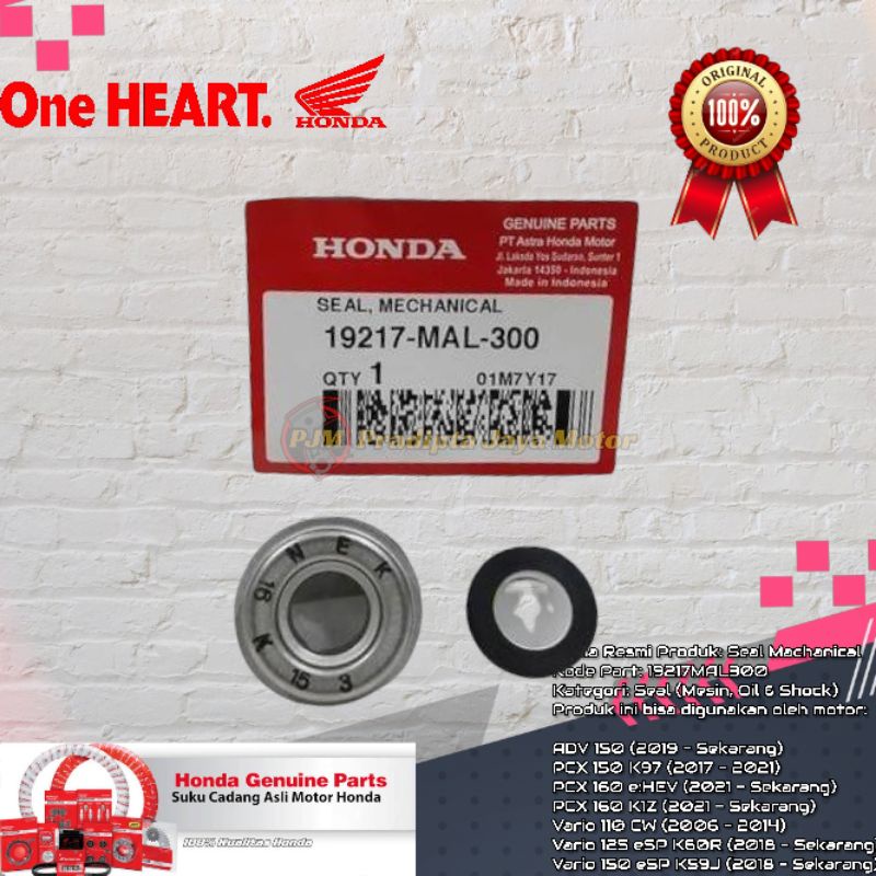 Jual SIL SEAL SEL RADIATOR MECHANICAL VARIO 125 150 PCX ADV ORI ...